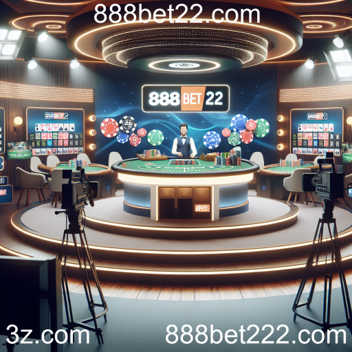 A Experiência de Jogo Ao Vivo no 888bet22.com